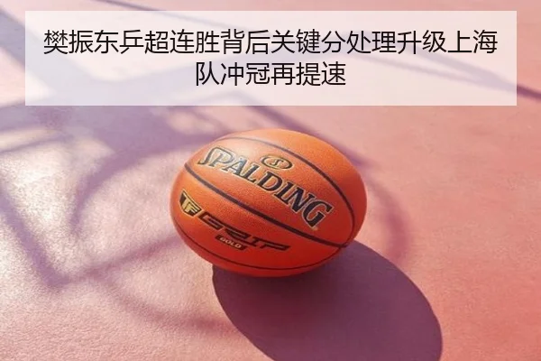 樊振东乒超连胜背后关键分处理升级上海队冲冠再提速